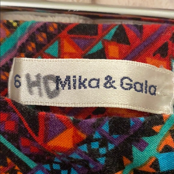 LF multicolor patterned flowy skort 🌈 - Picture 9 of 11